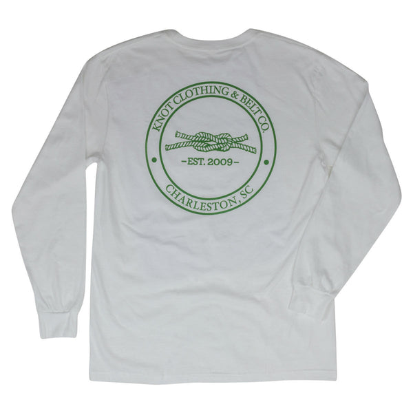 Knot Classic Long Sleeve in White Back