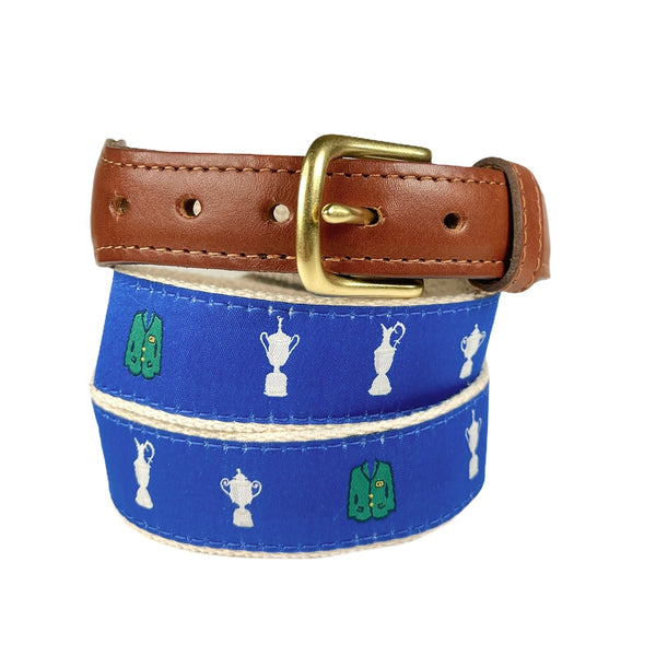 Four Majors Ribbon Golf Belt