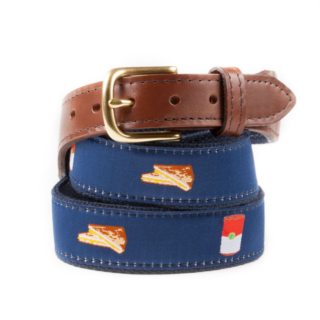 Grilled Cheese and Tomato Soup Ribbon Belt