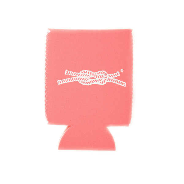 Knot Classic Koozie in Coral Made in USA
