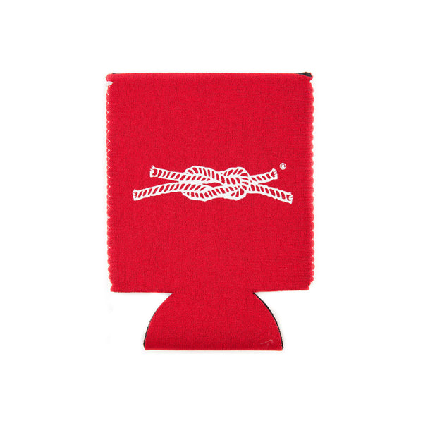 Knot Classic Koozie in Red Made in USA