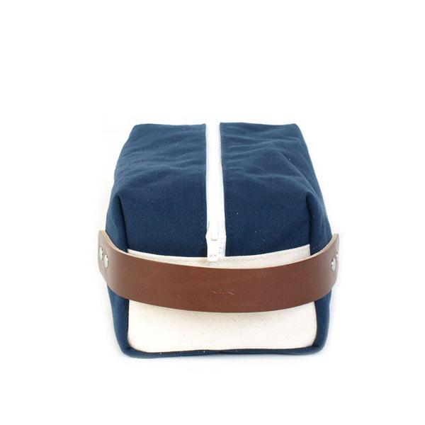 Made in America Navy Canvass Dopp Kit by Knot Clothing
