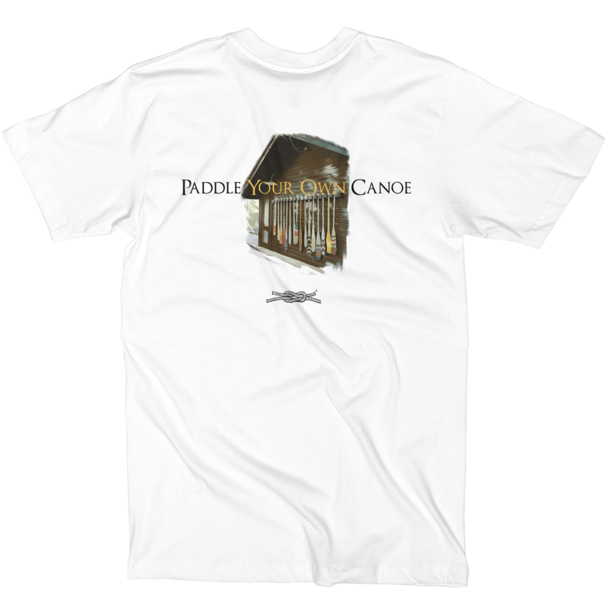 Paddle Your Own Canoe Pocket T-Shirt