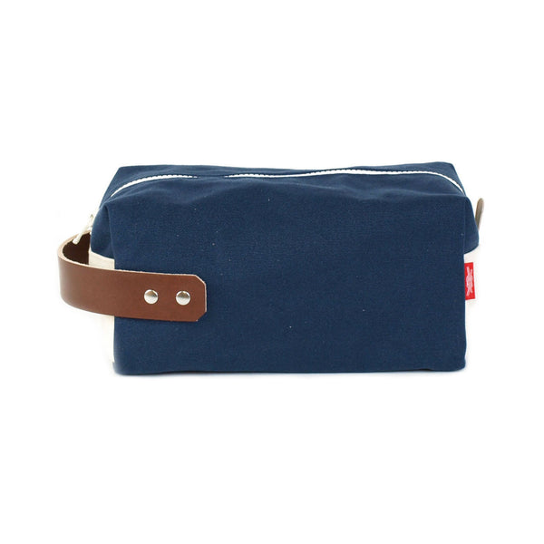 Preppy Navy Dopp Kit Made in USA by Knot Clothing