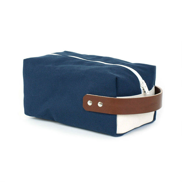 Knot Clothing Preppy Navy Dopp Kit Made in USA