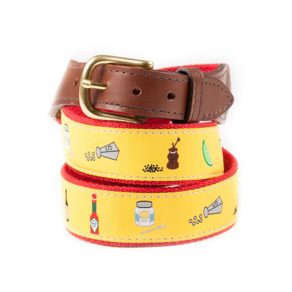 The Perfect Bloody Mary Ribbon Belt Made in USA