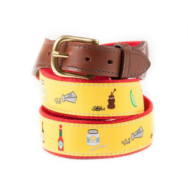 The Perfect Bloody Mary Ribbon Belt Made in USA