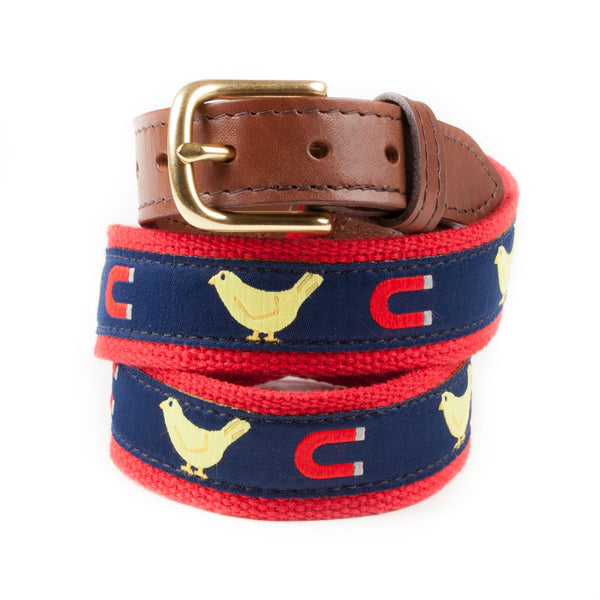 Preppy Chick Magnet Ribbon Belt