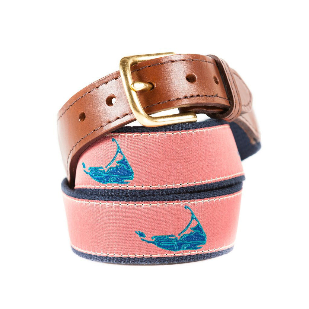 Nantucket Fabric Belt, Made in USA