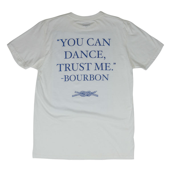You Can Dance Trust Me Pocket T-Shirt in White